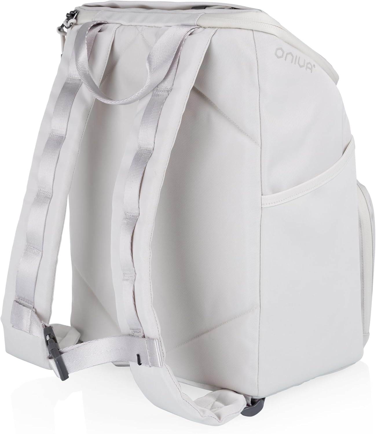 ONIVA - a Picnic Time brand PTX Backpack Cooler, Soft Cooler Backpack, Insulated Lunch Bag, (Black with Gray Accents)
