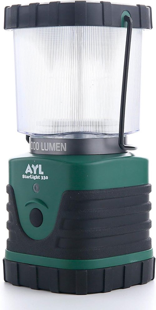 AYL Starlight 700 - Water Resistant - Shock Proof - Long Lasting Up to 6 Days Straight - 1300 Lumens Ultra Bright LED Lantern - Perfect Lantern for Hiking, Camping, Emergencies, Hurricanes, Outages