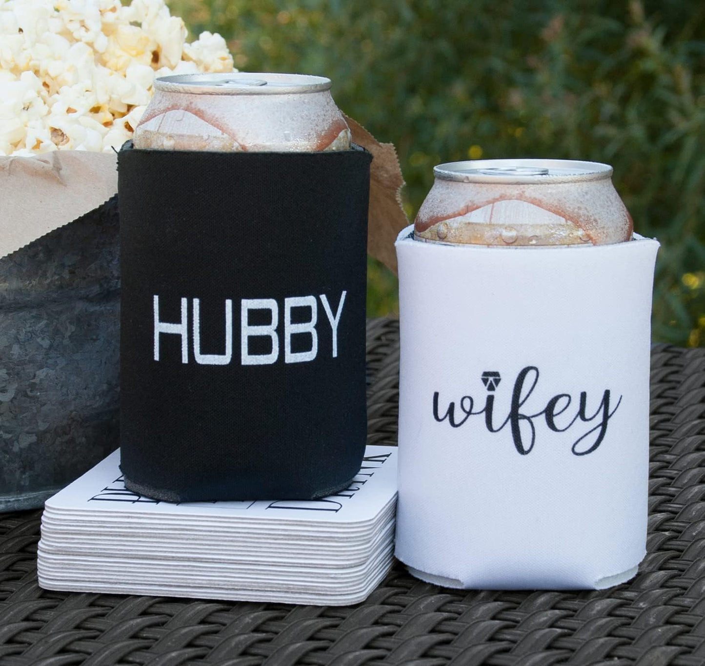 Wedding Accessories Mr. and Mrs. Can Coolers (Set of 2)