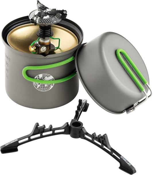 Optimus 8019749 Crux Lite Solo Cooking System Cooker with Pot