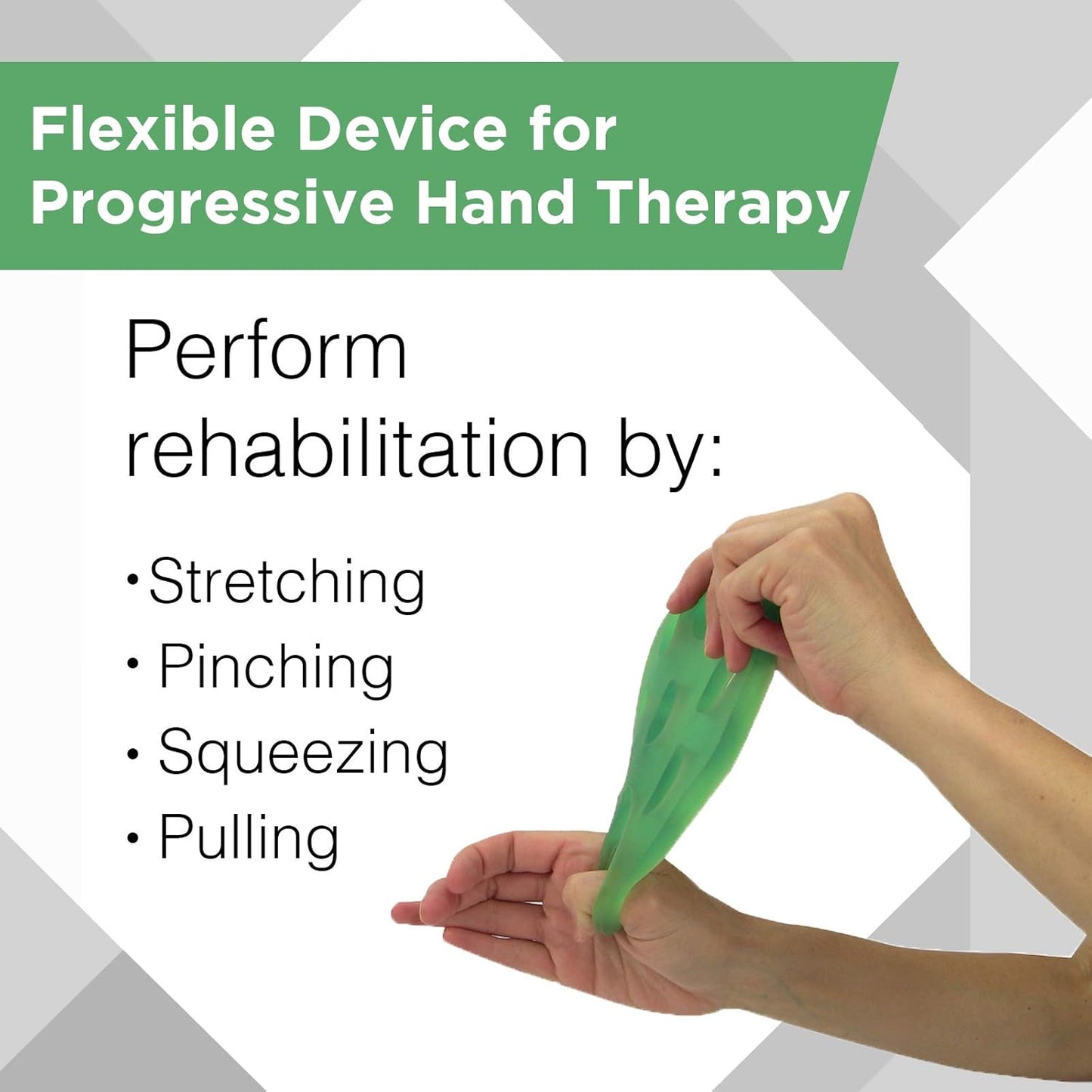 TheraBand - 11853 Hand Xtrainer, Non-Latex Hand Exerciser for Progressive Hand Therapy, Strengthen Fingers, Hands and Forearms, Grip Trainer, Strengthener, Helps Relieve Joint Pain, Red, Soft, Beginner
