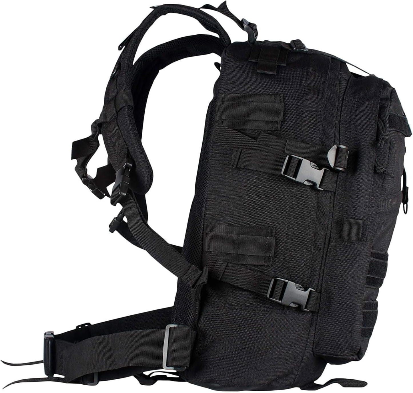 Fox Outdoor Products Large Transport Pack | 37L Tactical Backpack with Compression Straps, Hydration Pocket & Modular Webbing