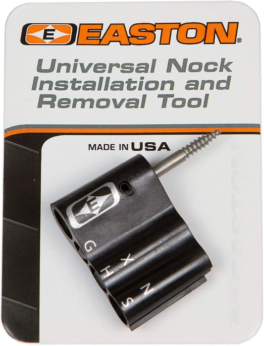 Universal Nock Installation & Removal Tool for Easton Arrows - Clam Pack
