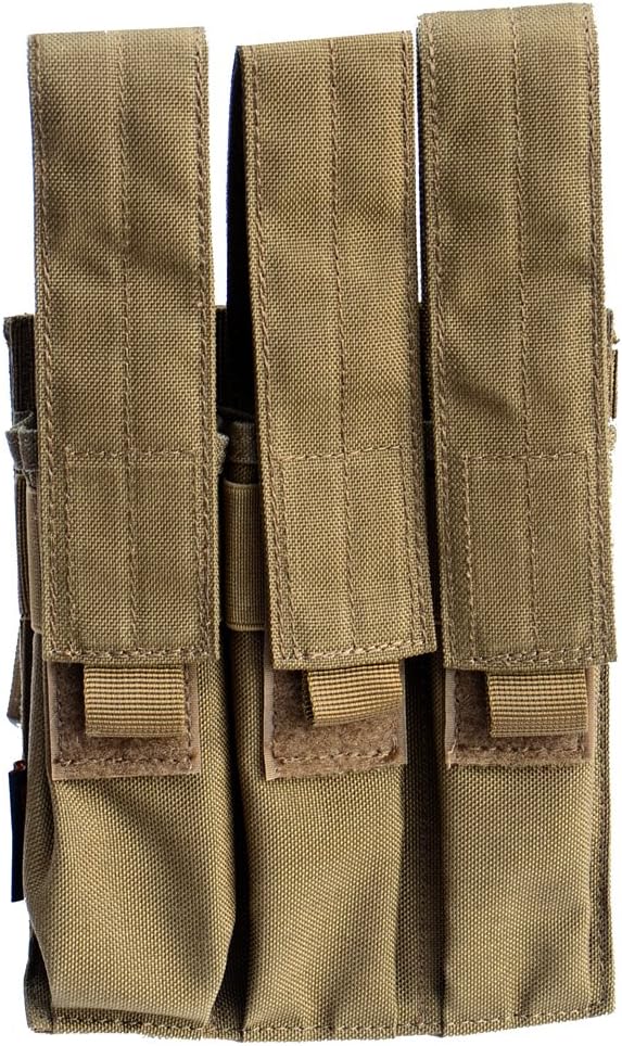 Tactical Molle Magazine Pouch, Kriss Tactical Pistol Triple Mag Pouch, Multi-use