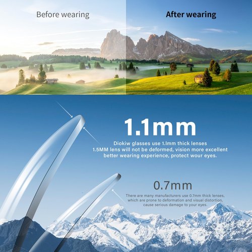 DioKiw Sports Polarized Sunglasses for Men Cycling Running Fishing UV Protection Sun Glasses Lightweight Half Frame Goggles-XH