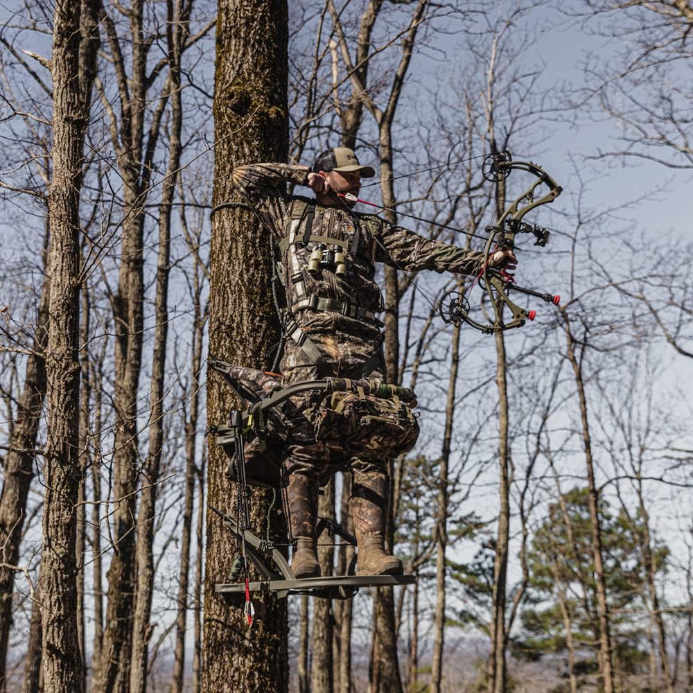 Viper SD Climbing Treestand by Summit Treestands - Lightweight Camo Design