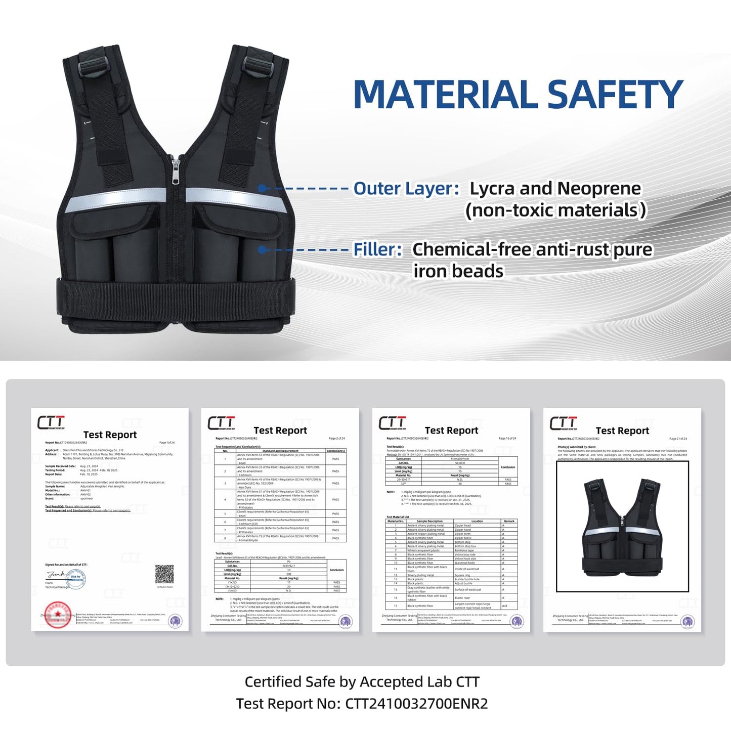 Adjustable Weighted Vest Weights Set: Sportneer 2 4 6 8 10 12 14 16 18 Lbs Body Weight Vests 9 In 1 Fast Adjust Running Vest for Men Women Gym Home Workout Fitness Exercise Strength Training 2-18 Lbs