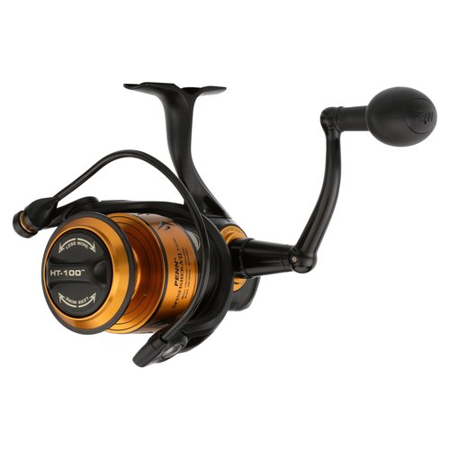 PENN Spinfisher VII 6500 Saltwater Spinning Reel, Right/Left Handle Position, IPX5 Seal, HT-100 Front Drag, Superline Spool, Precise CNC Gear Technology
