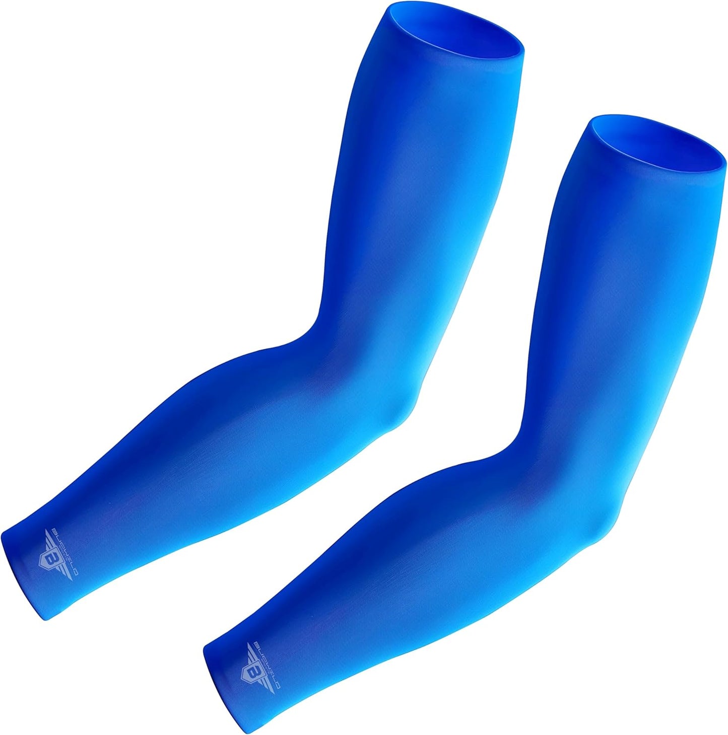 Solid Color Compression Arm Sleeves by Bucwild Sports Youth & Adult (1 Pair)