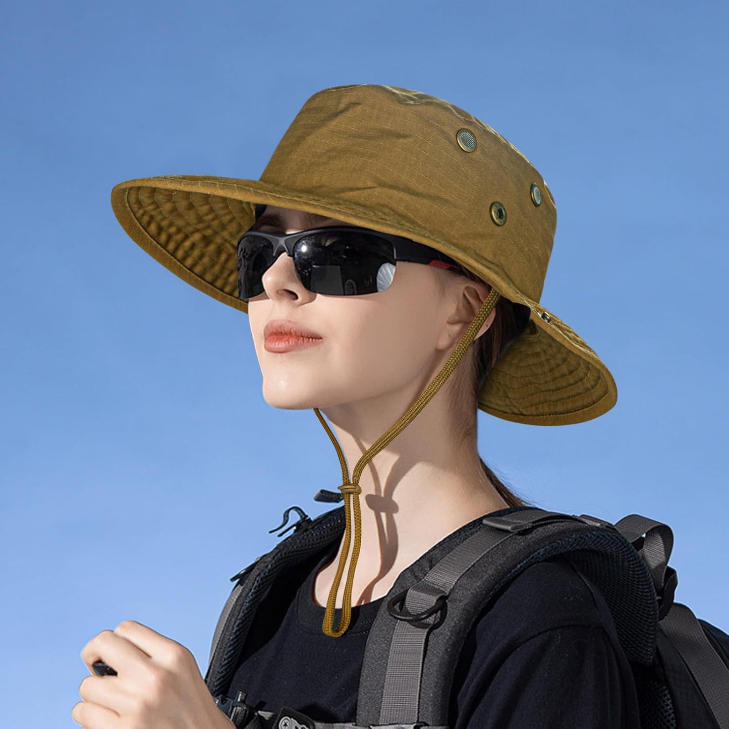 UPF 50+ Sun Hat | Foldable Boonie Hat for Men & Women | Fishing & Hiking
