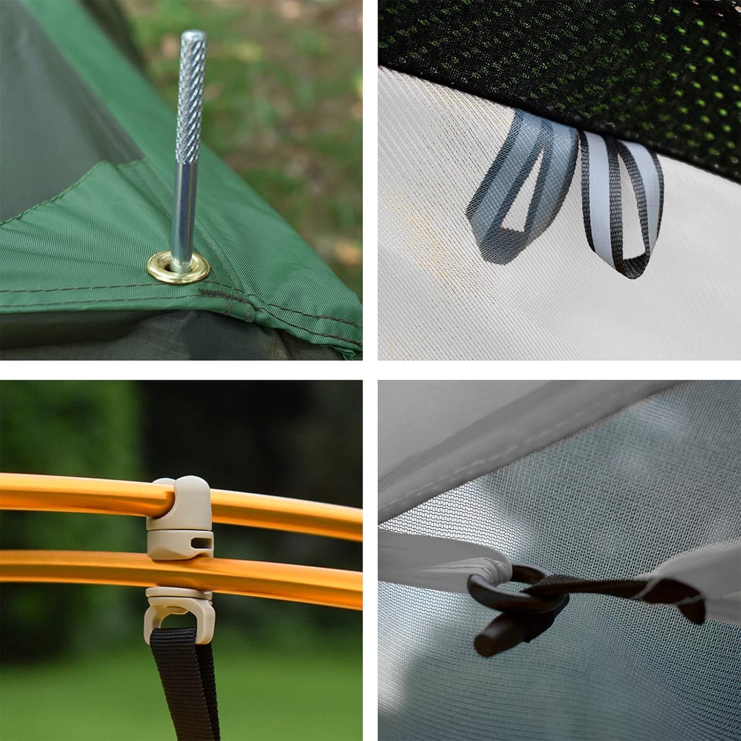 GEERTOP 4 Person 4 Season Tent for Camping Waterproof Double Layer Easy Set Up Family Tent for Camping Hiking Backpacking Outdoor Travel