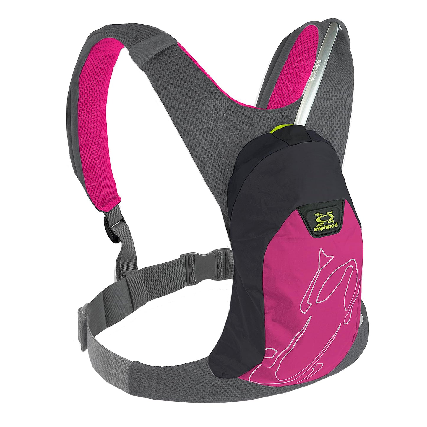Amphipod PureRun Ultralight Hydration Vest with 600 mL Reservoir/Bladder for Endurance Training, 5K/10K Running, Men & Women - Bella