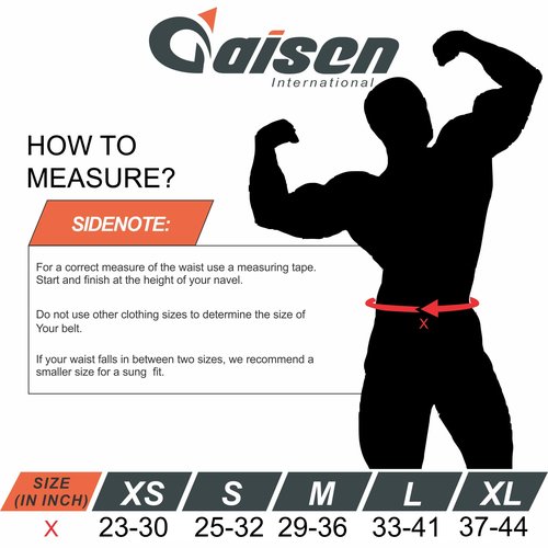 Daisen Weight Lifting Belt Powerlifting, 10mm Thick 4" Leather Lumbar Back Support, Lever Buckle Gym Strength Training Equipment, Bodybuilding Deadlifts Squats Workout Men Women (10MM Black/Red, Medium)