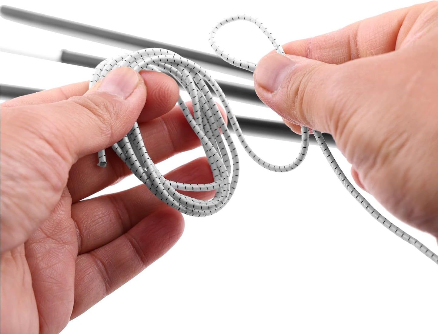 Coghlan's Tent Pole Repair Kit for Lightweight and Durable Emergency Fiberglass or Aluminum Tent Pole Replacement with Shock Cord and Splint – Ideal for Camping and Backpacking