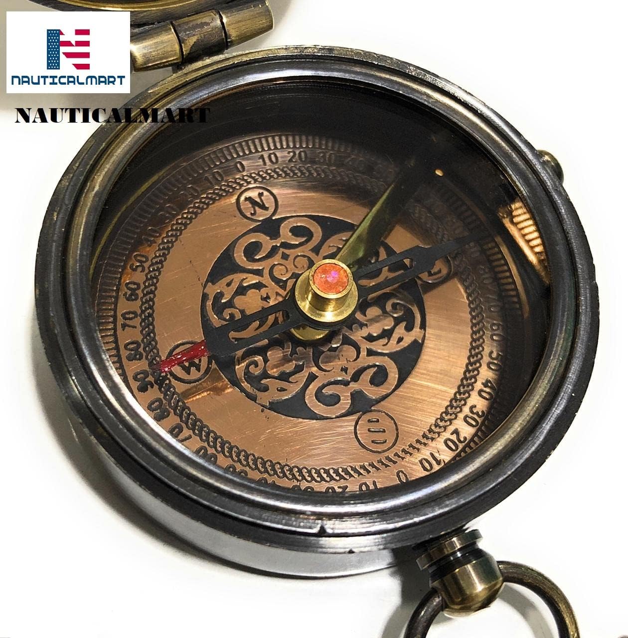 Eagle Compass Gift Compass with Leather Case, Eagle, Scaut of America, Graduation, Eagle Ceremony