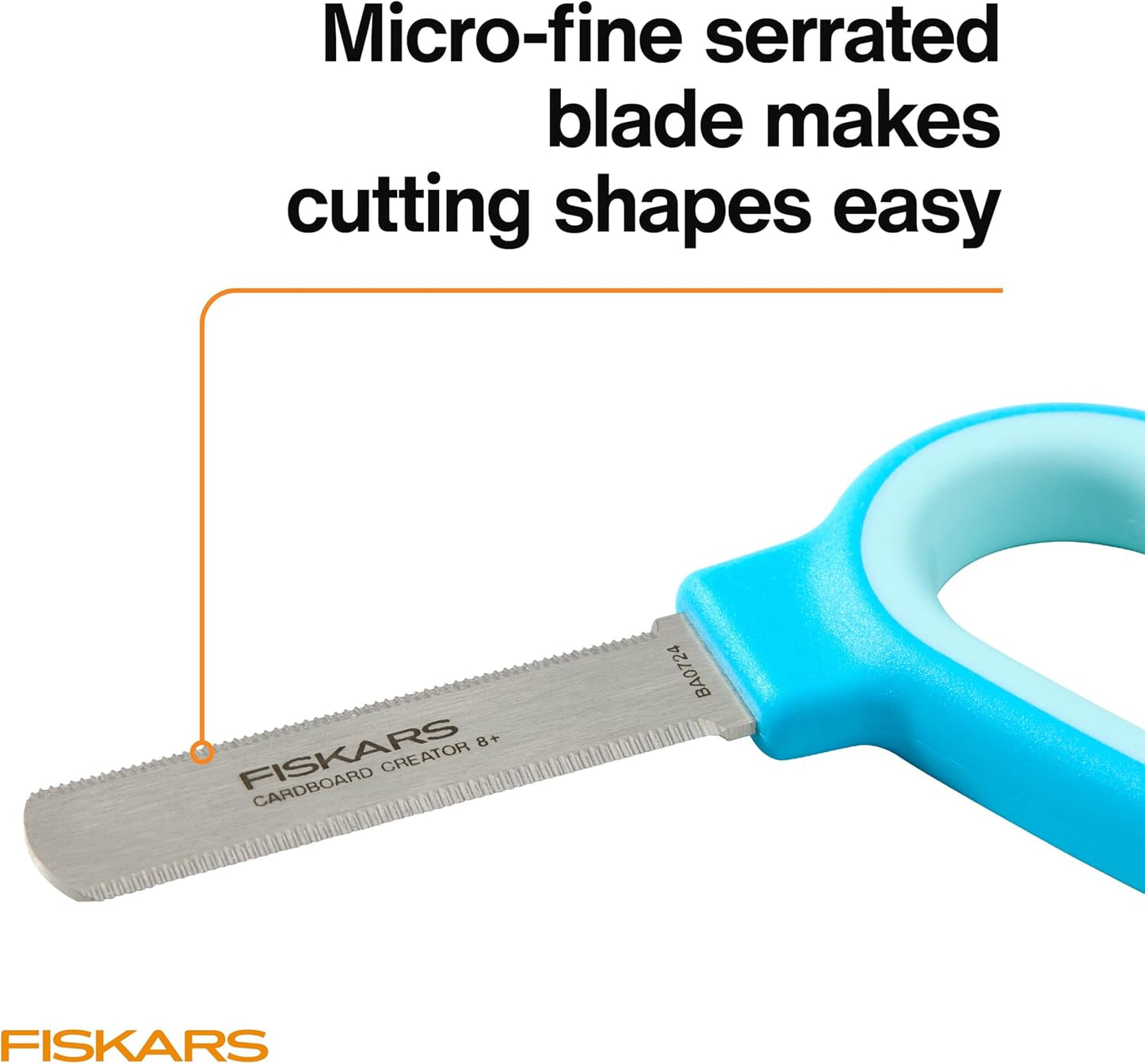 Fiskars Kids Junior Paper Trimmer – Turquoise Safe and Easy Paper Cutter for Crafting and School Projects 7 x 11.5 Inches