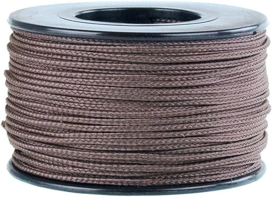 Atwood Micro Sport Cord 1.18mm X 125 Ft Small Spool Lightweight Braided Cord (Brown)