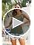 Women’s Two Piece Tankini Swimsuit with Tummy Control and Shorts - Green Leaves, Large