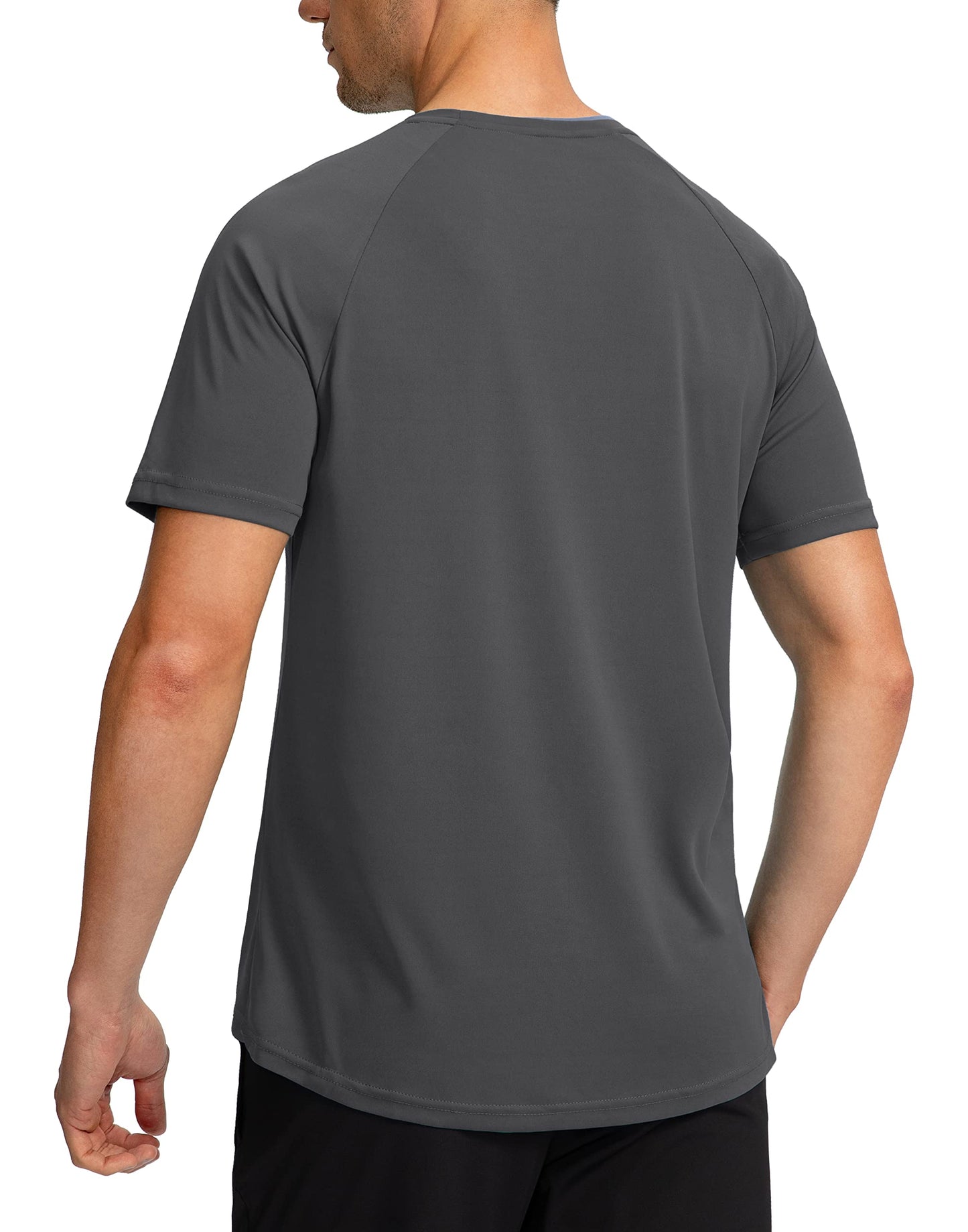 G Gradual Men's Workout Quick Dry T-Shirts Short Sleeve Lightweight Cooling Gym Shirts Tee for Running, Beach, Hiking