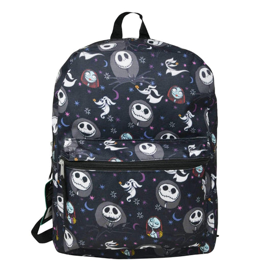 Fast Forward Nightmare Before Christmas All Over Print 16" Backpack
