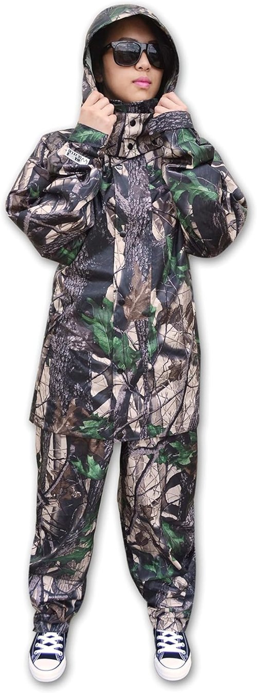 KwikSafety | Charlotte, NC| HUNTSMAN Camo RAIN SUIT & Camo SOFTSHELL JACKET | Long Sleeve Water Resistant Outdoor Wear