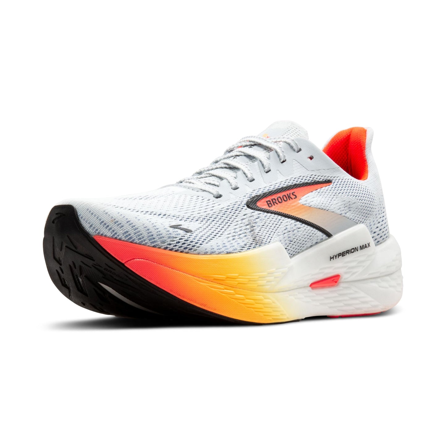 Brooks Women’s Hyperion Max 2 Neutral Running Shoe - Illusion/Coral/Black - 10 Medium