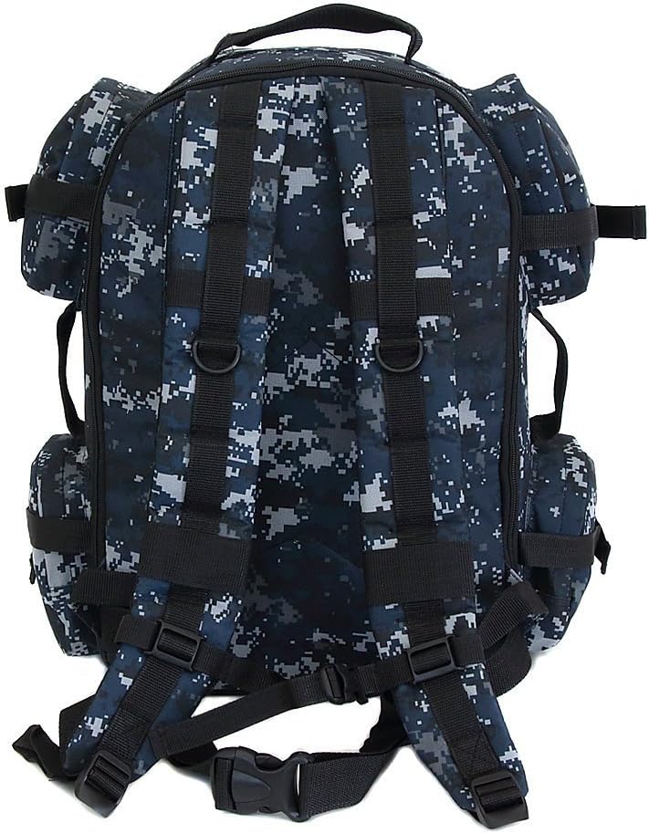 NPUSA Men's Large Expandable Tactical Molle Hydration ReadyBackpack Daypack Bag - Tan