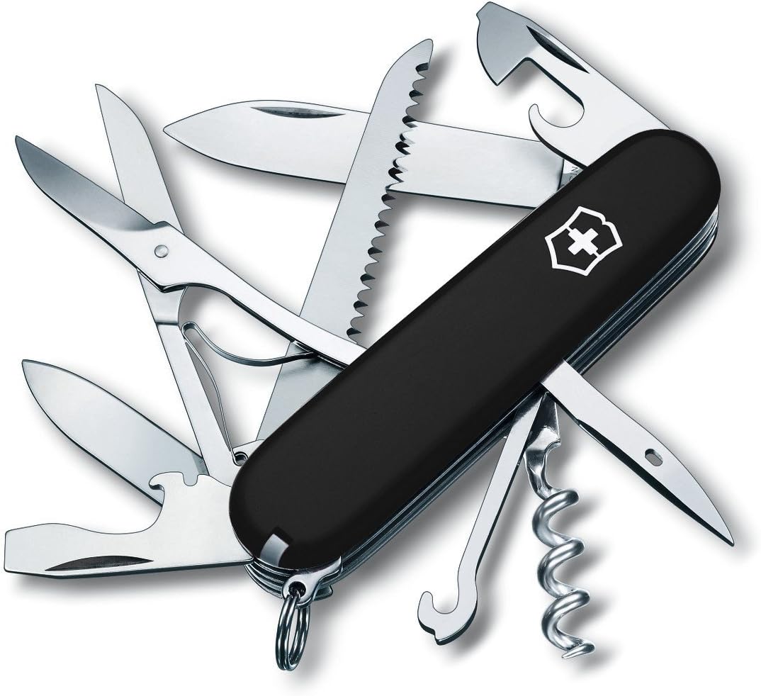 Victorinox Swiss Army Huntsman Multi-Tool Pocket Knife in Red