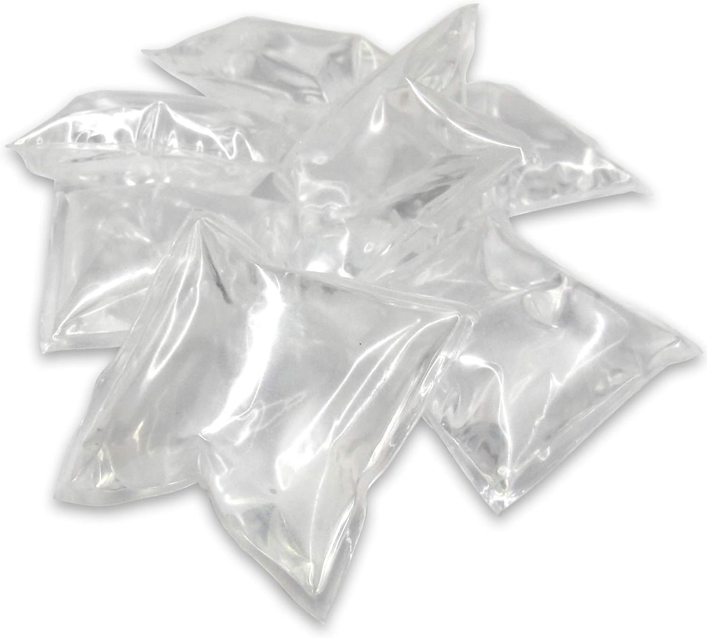 ICY‑COOLS Reusable Ice Cubes for Drinks, Coolers, and Lunch Boxes –135 Total (3 Packs of 45) Mess-Free, Non-Melting Alternative to Ice Cube Trays for Freezer, Purple