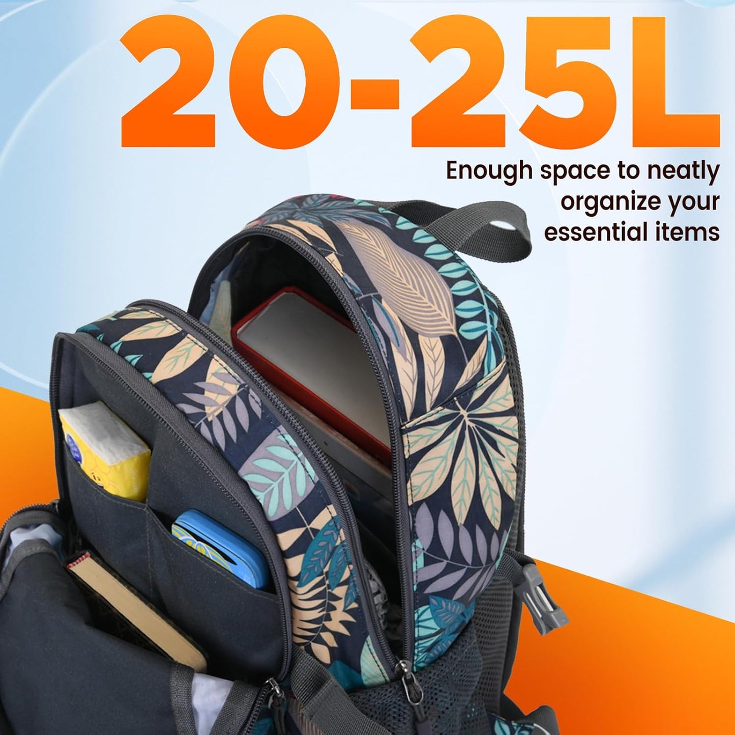 sunhiker Cycling Hiking Backpack Water Resistant Travel Backpack Lightweight SMALL Daypack M0714