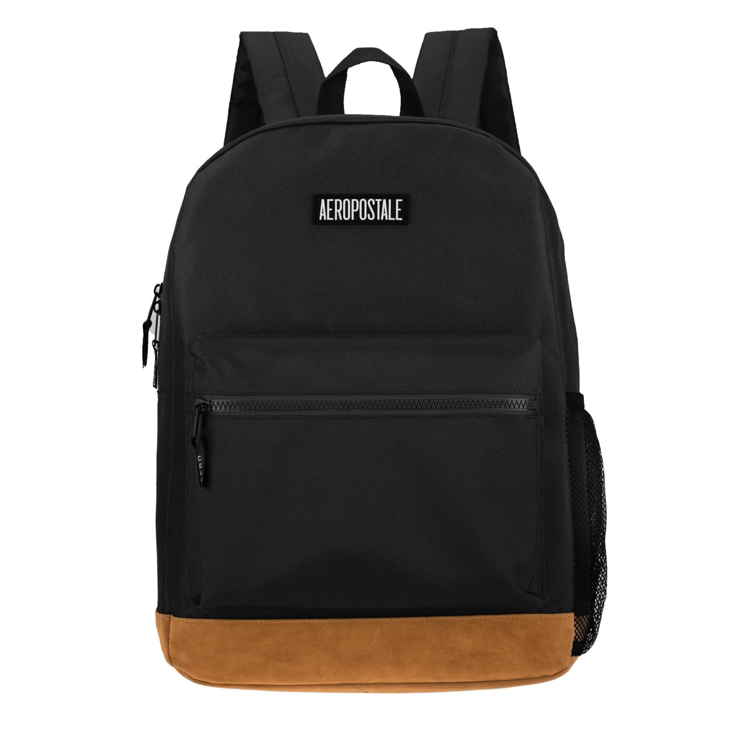 AEROPOSTALE Upgraded Fieldtrip Unisex Backpack - AE Mens and Womens Bag for Everyday Use (Black)