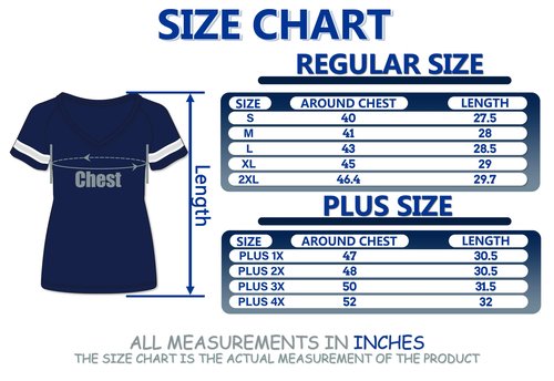 Womens City Football Fans Athletic V Neck Tee Shirts - Navy Size: Small