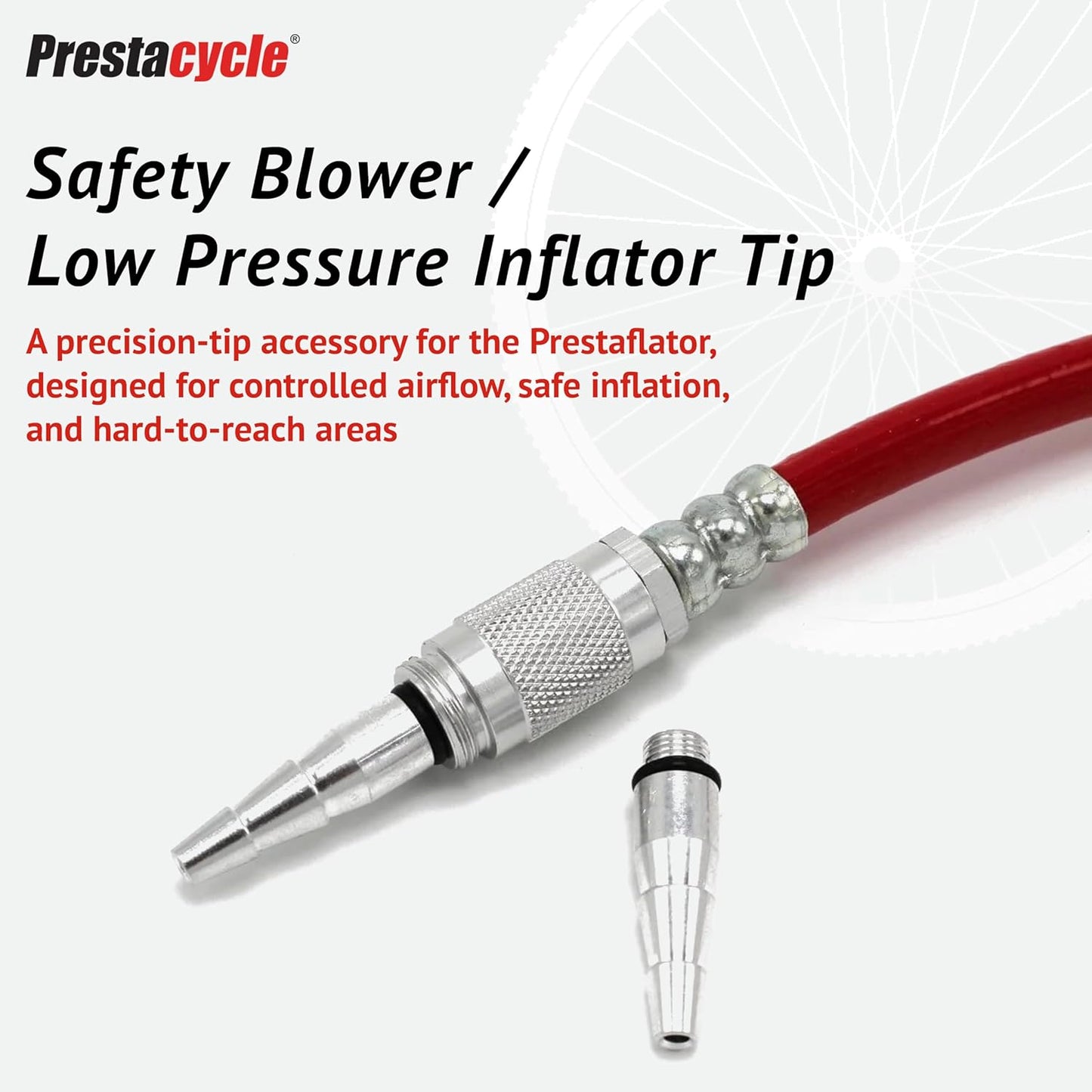 Prestacycle® Safety Blower Tip, Bike Pump Accessoires