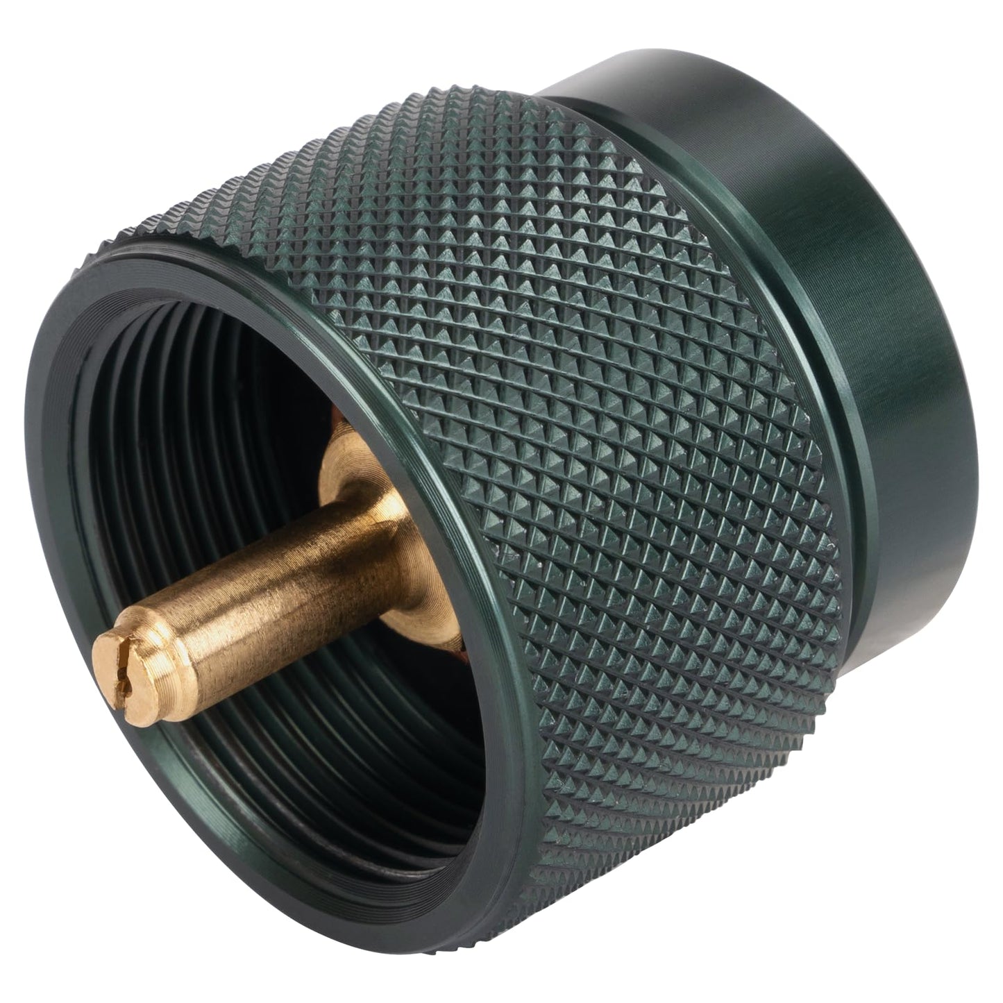 GASPRO Propane to Butane Adapter, 1 Lb Propane Tank Input and EN417 Lindal Valve Output, Camping Stove Adapter for Backpacking Stove, Portable Burner, Heater, Auto-Off