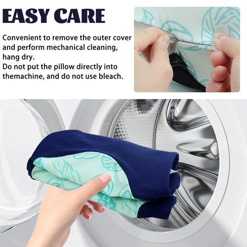rytopt Knee Pillow for Side Sleepers, Camping Pillow, Leg Pillow, Small Memory Foam Pillow Travel, Comfortable Leg Pillow for Side Sleeping, Compatible for Camping