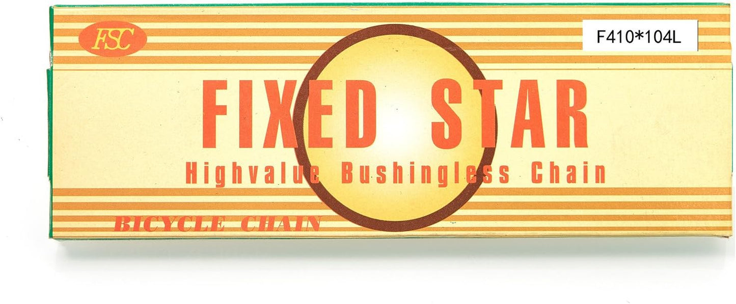 FSC F410 1-Speed Bicycle Chain Single (1/2 x 1/8-Inch, 104L)