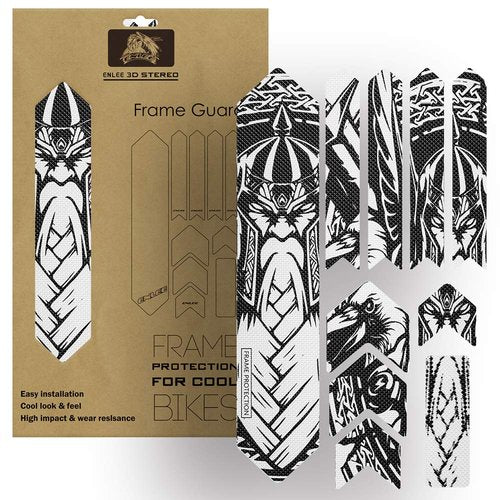 HXBER Bike Frame Sticker Mountain Bike Scratch Resistant Frame or Removable Sticker Road Bike Frame Adhesive Guard Cover