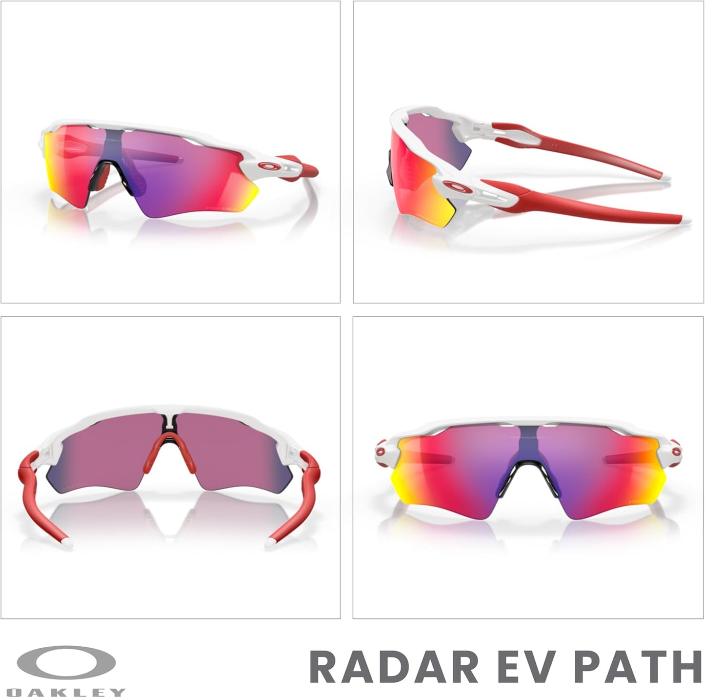 OAKLEY Radar EV Path OO9208 Sunglasses For Men+ Bundle Accessory Leash Kit, Microfiber Pouch