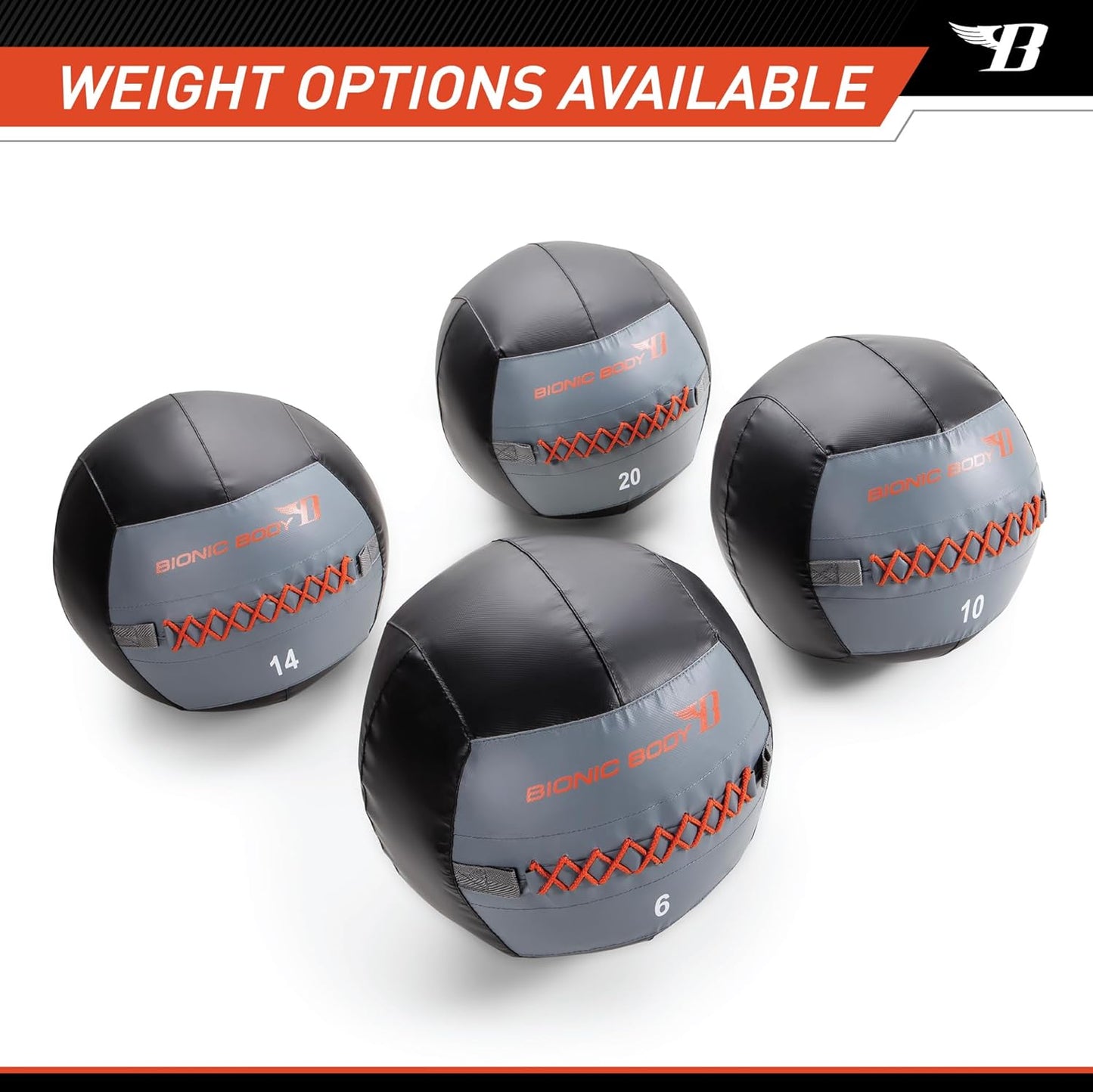 Soft Medicine Ball Weighted Slam Wall Ball for Cardio Workout and Core Training – Ideal for Squat, Lunge, and Partner Toss