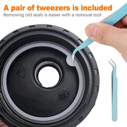 CoguZed 3 Sets of 9 Silicone Gaskets for Water Bottles, Compatible with Thermoflask & Takeya Lids 40oz, Perfect for Straw Lid, Chug Lid & Spout