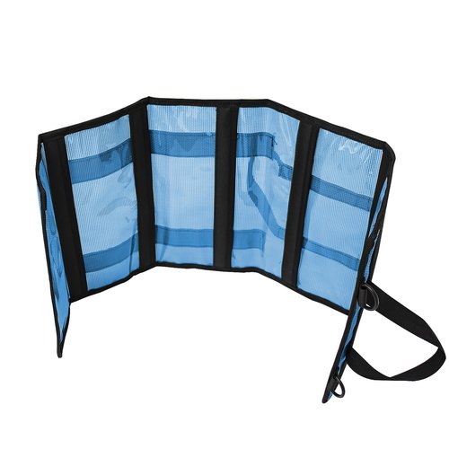 Chuanke Lure Bag 6 Pocket PVC Protective Cover Durable Fishing Bag Trolling Lure Tackle Box