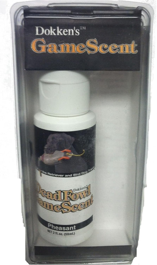 Dokken Dog Supply Dead Foul Hunting Dog Training Pheasant Scent, 2 oz.