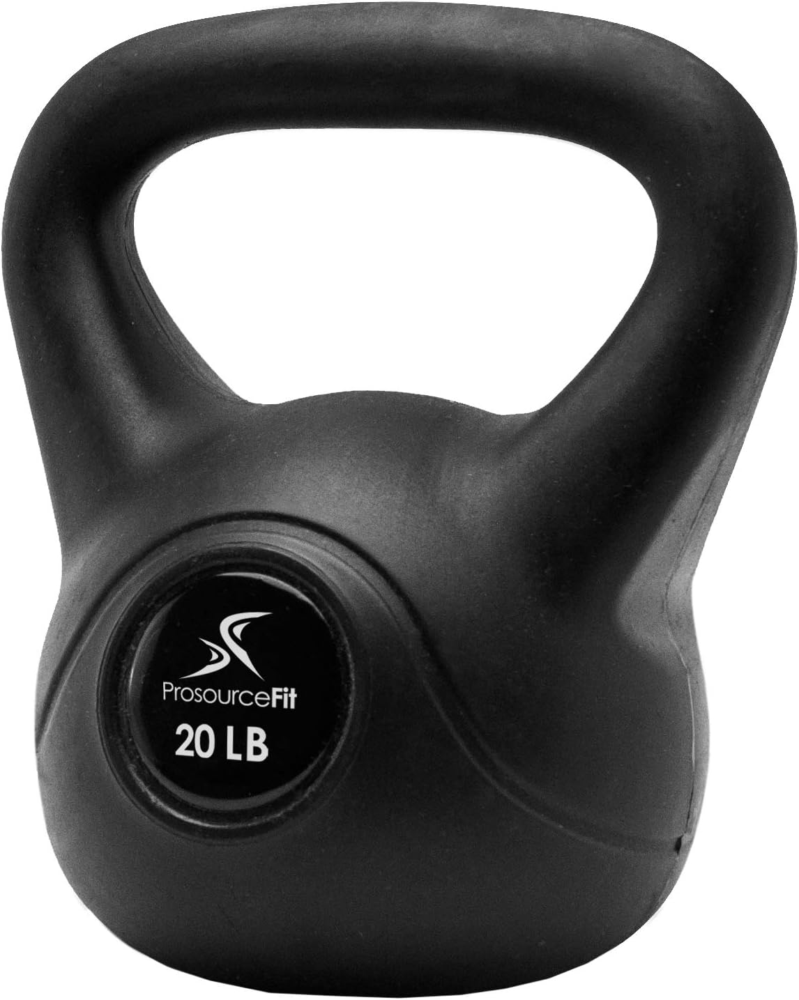 ProsourceFit Vinyl Kettlebell Weights - 10 to 35 lbs for Strength Training