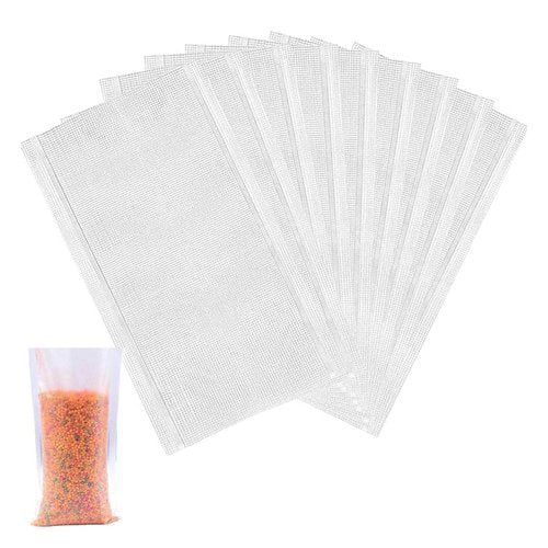 qiangXINGYai 100 Pcs Water Soluble Baits PVA Bags for Solid Bait (7 * 15CM)
