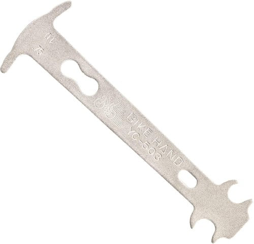 BikeHand Bicycle Chain Wear Indicator Tool Chain Checker - Compatible with Shimano Sram Campagnolo KMC & Other Brands for 7 to 12 Speed Chains - Maintenance for Road, Mountain & Hybrid Bikes