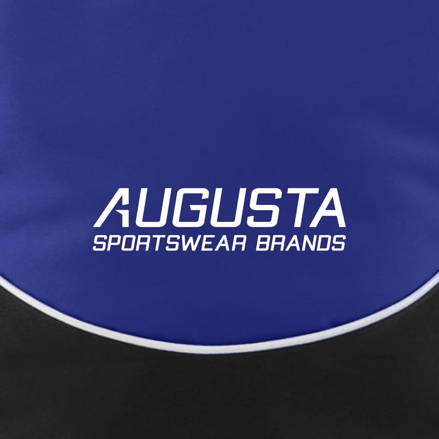 Tri-Color Large Backpack for Sports & Travel - Purple/Black/White by Augusta Sportswear