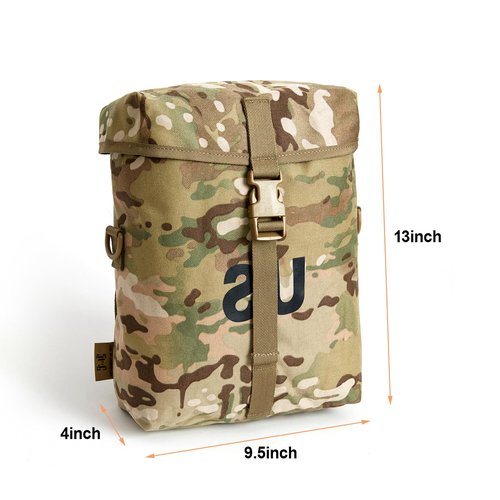 MT 2Pcs US Military MOLLE Sustainment Pouch, Army Utility Pouch