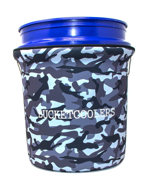 Bucket Cooler - 7mm Neoprene Sleeve for 5 Gallon Bucket (Urban Camo)
