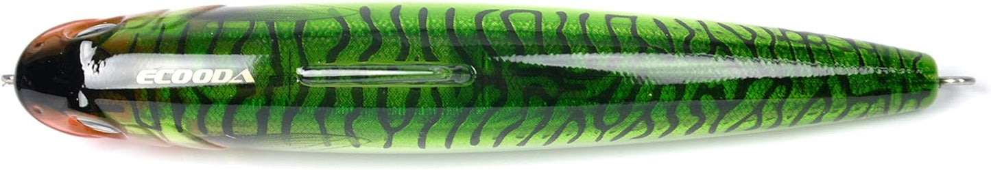 Hornet Saltwater Fishing Lure 2.9oz 7in Topwater Popper Hard Bait Floating Pencil Lure for Kingfish/Tuna/Mackerel/Marlin/Mahi Mahi Offshore Trolling Onshore Floating Crankbait