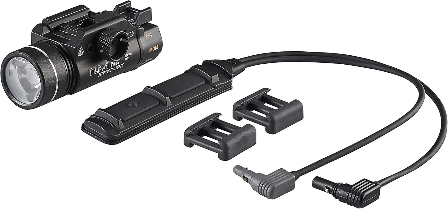 Streamlight 69266 TLR-1 HL 1000-Lumen 20000 Candela Rail-Mounted Tactical Weapon Light with Specific Compatibility Rail Locating Keys, Flat Dark Earth